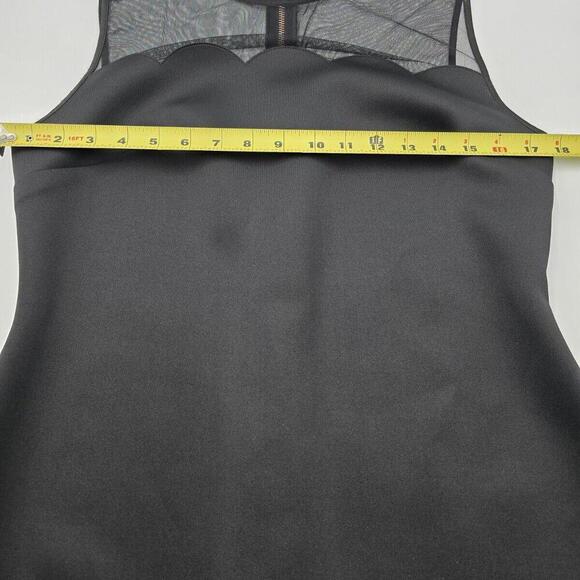 Ted‎ Baker London Womens Sheer Black Dress 4 (MT-176) - Picture 12 of 14